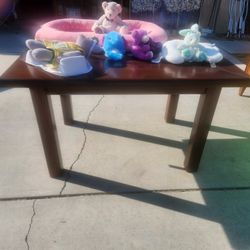 Furniture - Heavy Wood Table