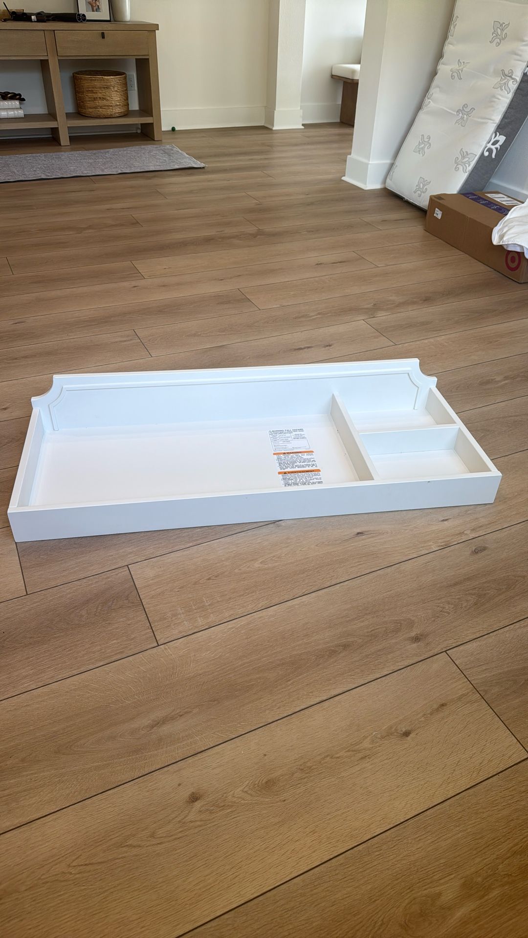 Changing Dresser Topper