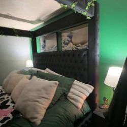 King Size Canopy Bed Frame