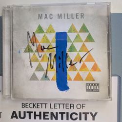 Signed Mac Miller CD (Blue Slide Park)