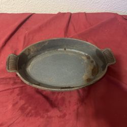 Oval Cast Iron Pan