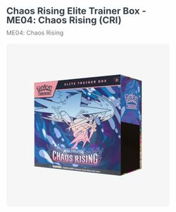 Pokemon Chaos Rising Elite Trainer Box