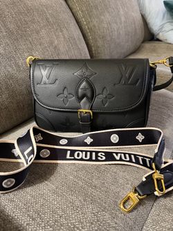 LV Style Black Empreinte Leather  Bag