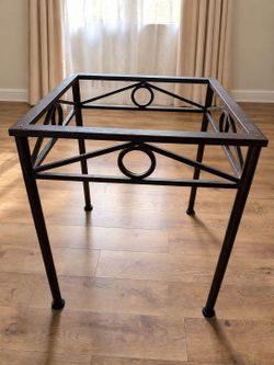 Square Metal Table Frame