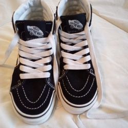 Brand New Size 13 Vans (Sun Flower High Tops)