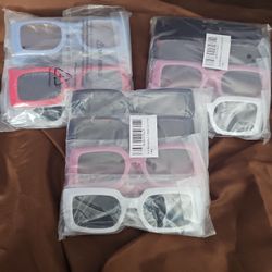 Set of 6 Retro Sunglasses 