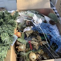 Christmas Wreath And Ornament Supplies