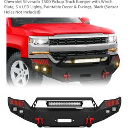 2016–2018 Chevy Silverado Front Bumper