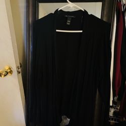 Black Cardigan Med 