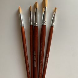 (5) Painting Brushes - NEW