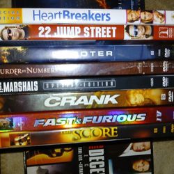 30 Dvds/ Blu Ray Discs