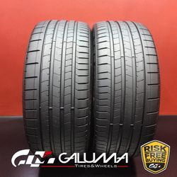 Set of 2 Tires LikeNEW Pirelli P-Zero (PZ4) F01 245/35ZR20 95Y No Repairs #95820