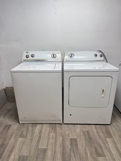 Whirlpool washer and dryer
