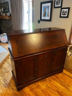 Pottery Barn Graham secretary desk