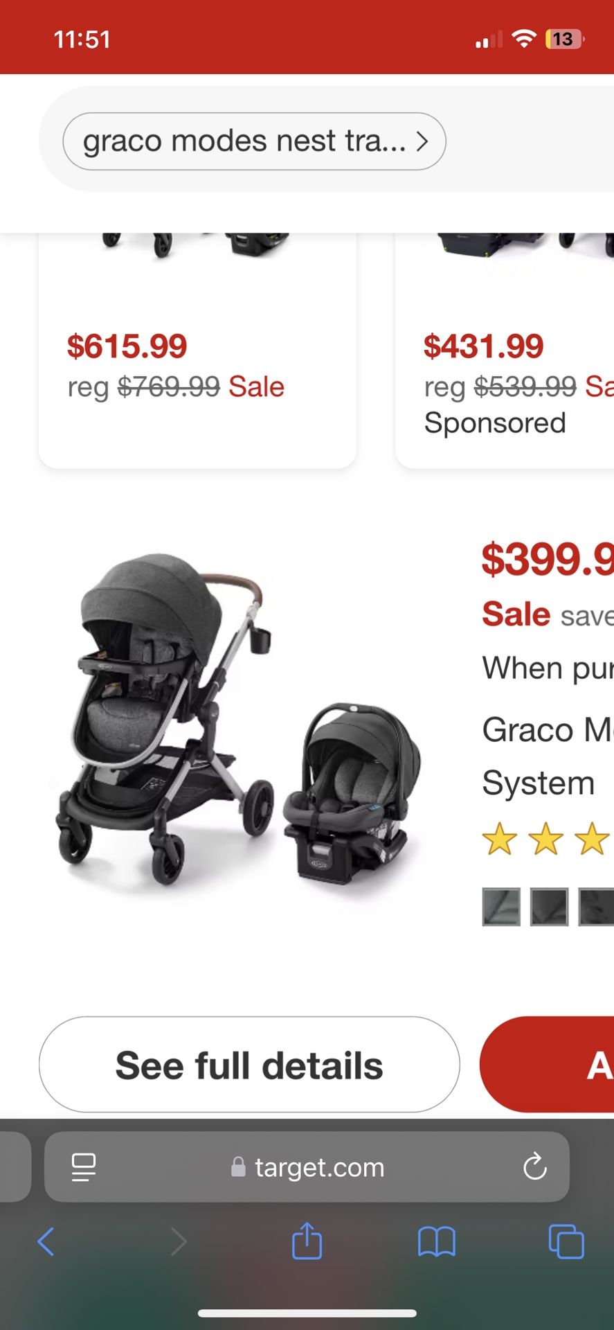 Graco Stroller 