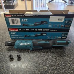 Makita 18V 3/8" / 1/4" Drive Ratchet (XRW01Z)