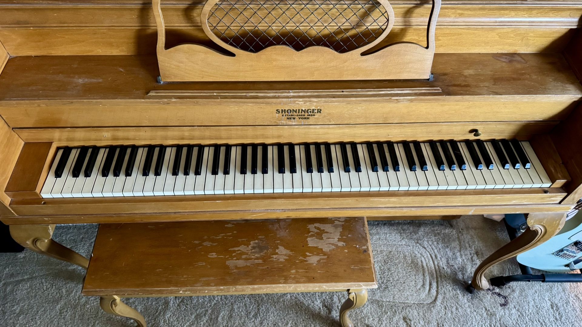 Vintage Shoninger Upright Piano- FREE