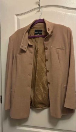 Giorgio Armani Camel Blazer Jacket