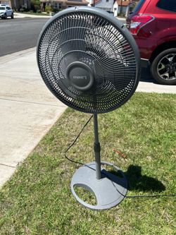 Tall electric fan