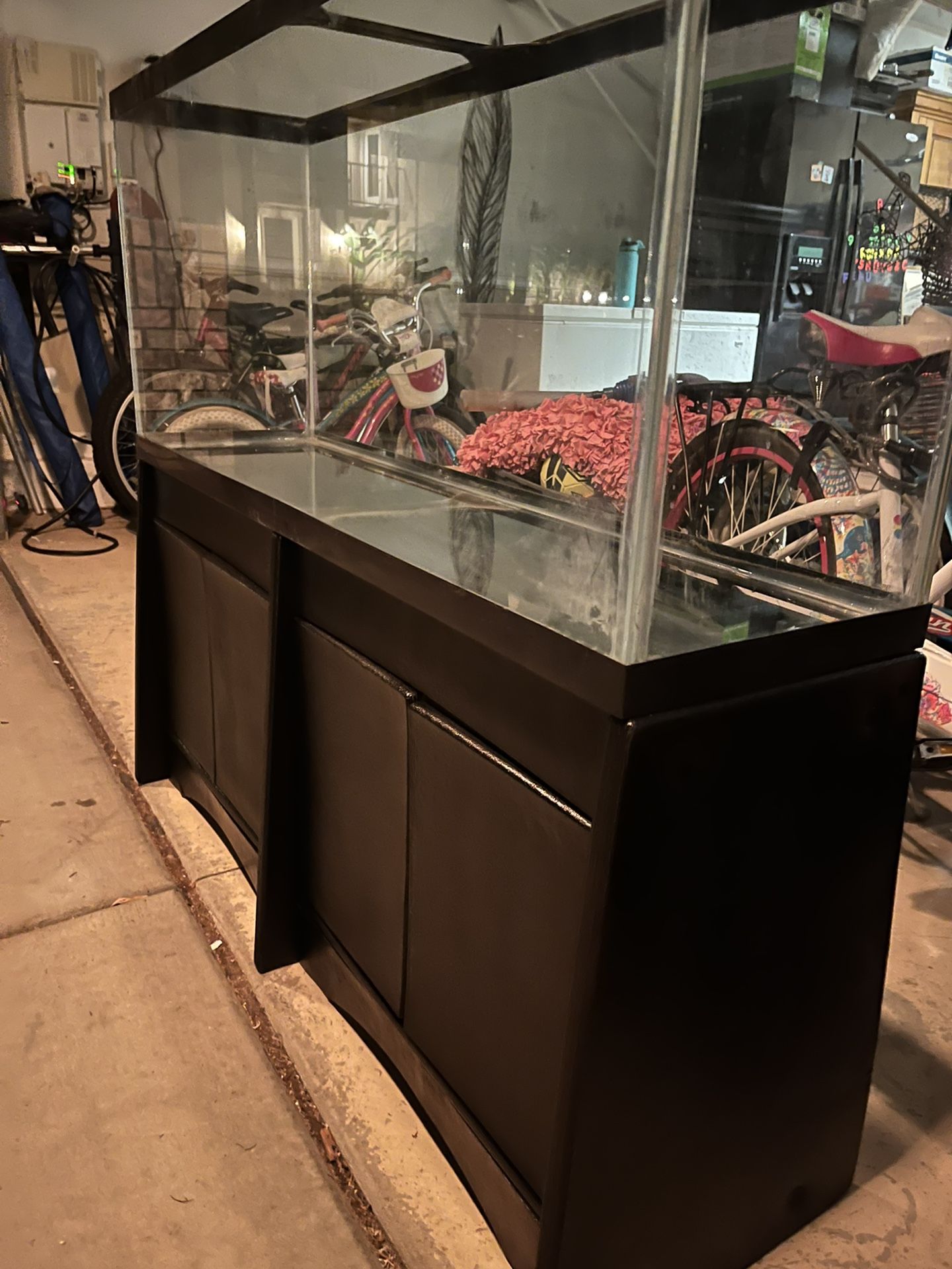 55 Gallon Aquarium & Cabinet/stand For Sale