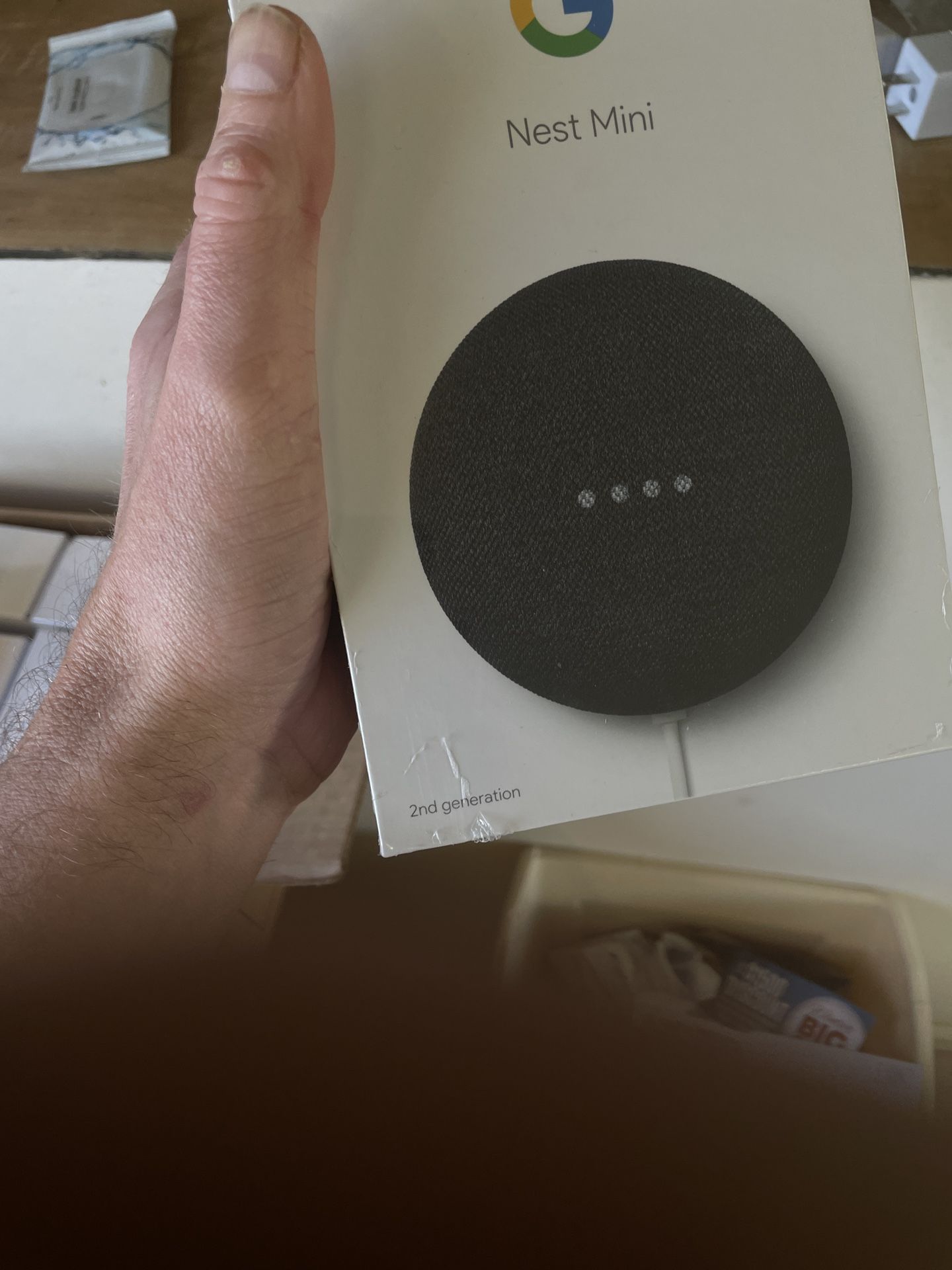 Google Nest Mini, Charcoal.#2 Of 2 Available 