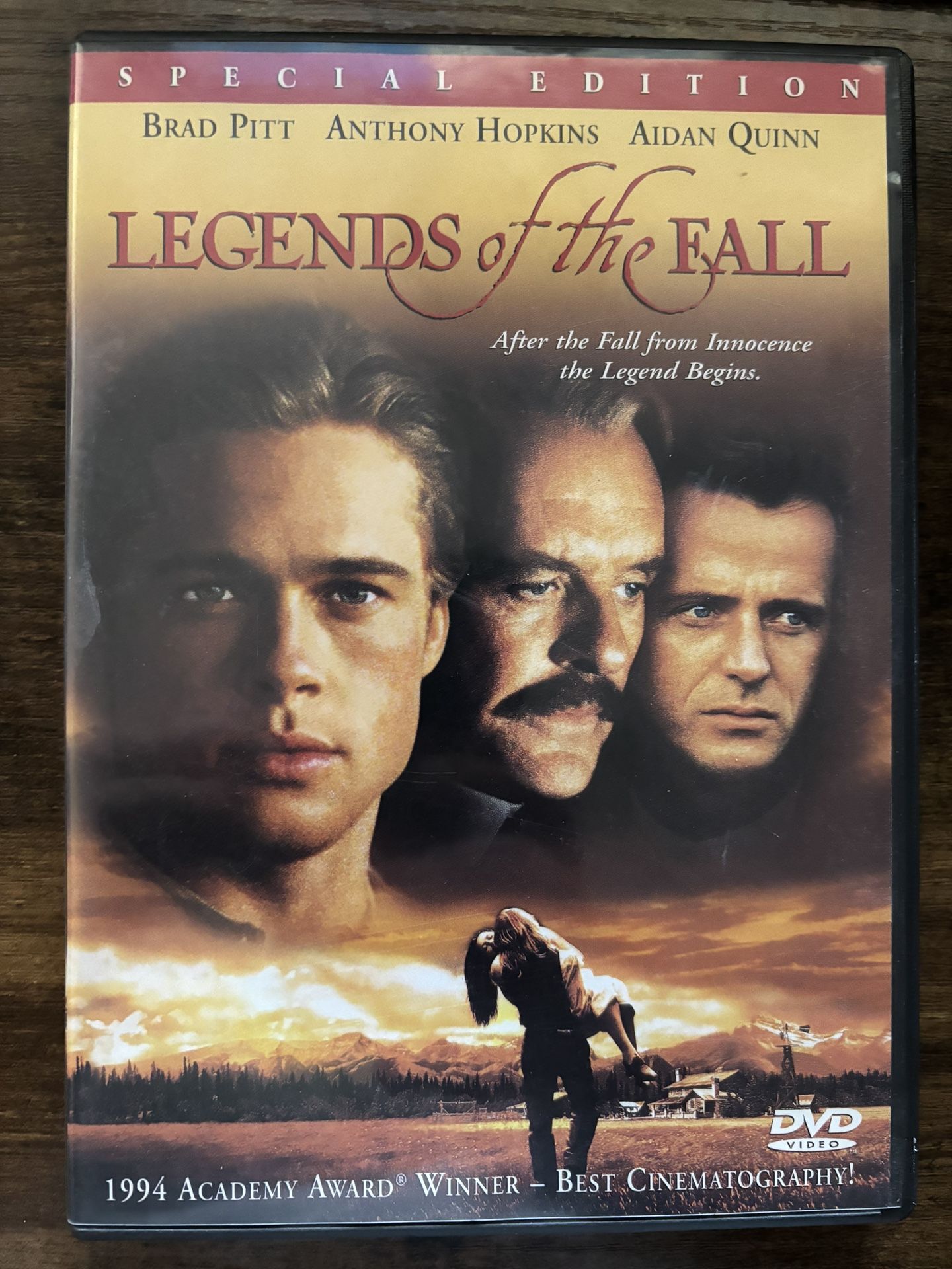 Legends Of The Fall DVD