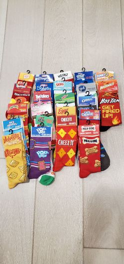 Assorted novelty socks collection