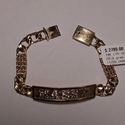 I.D Bracelet 14kt