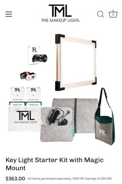 Pro makeup artists light