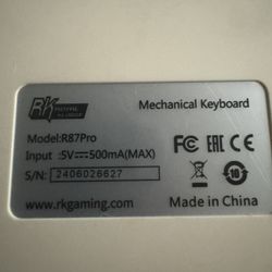 Keyboard, RK Royal Kludge