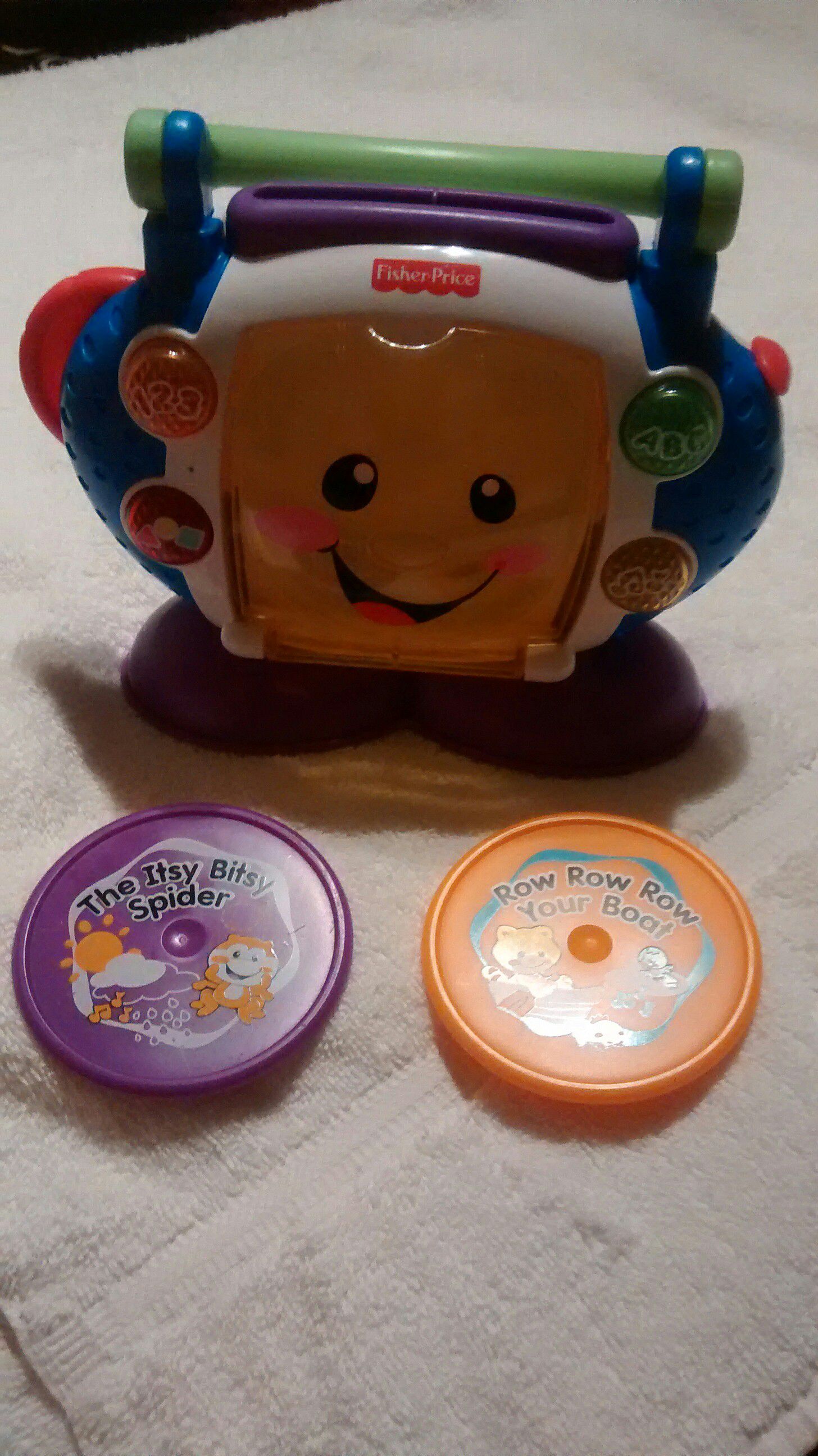 Toy Fisher Price mini CD player for kids