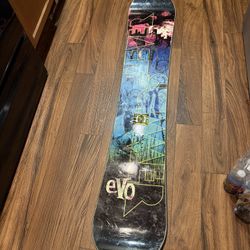 Never Summer Evo 154CM Snowboard Deck