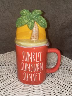 Rae Dunn Tropical Coffee Mug