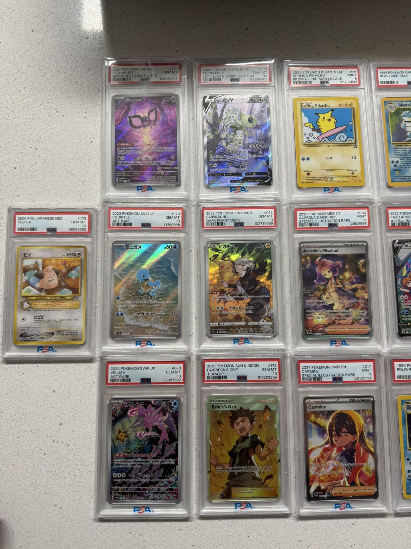 Graded Pokemon Cards