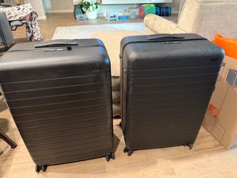 Away brand suitcases (2)