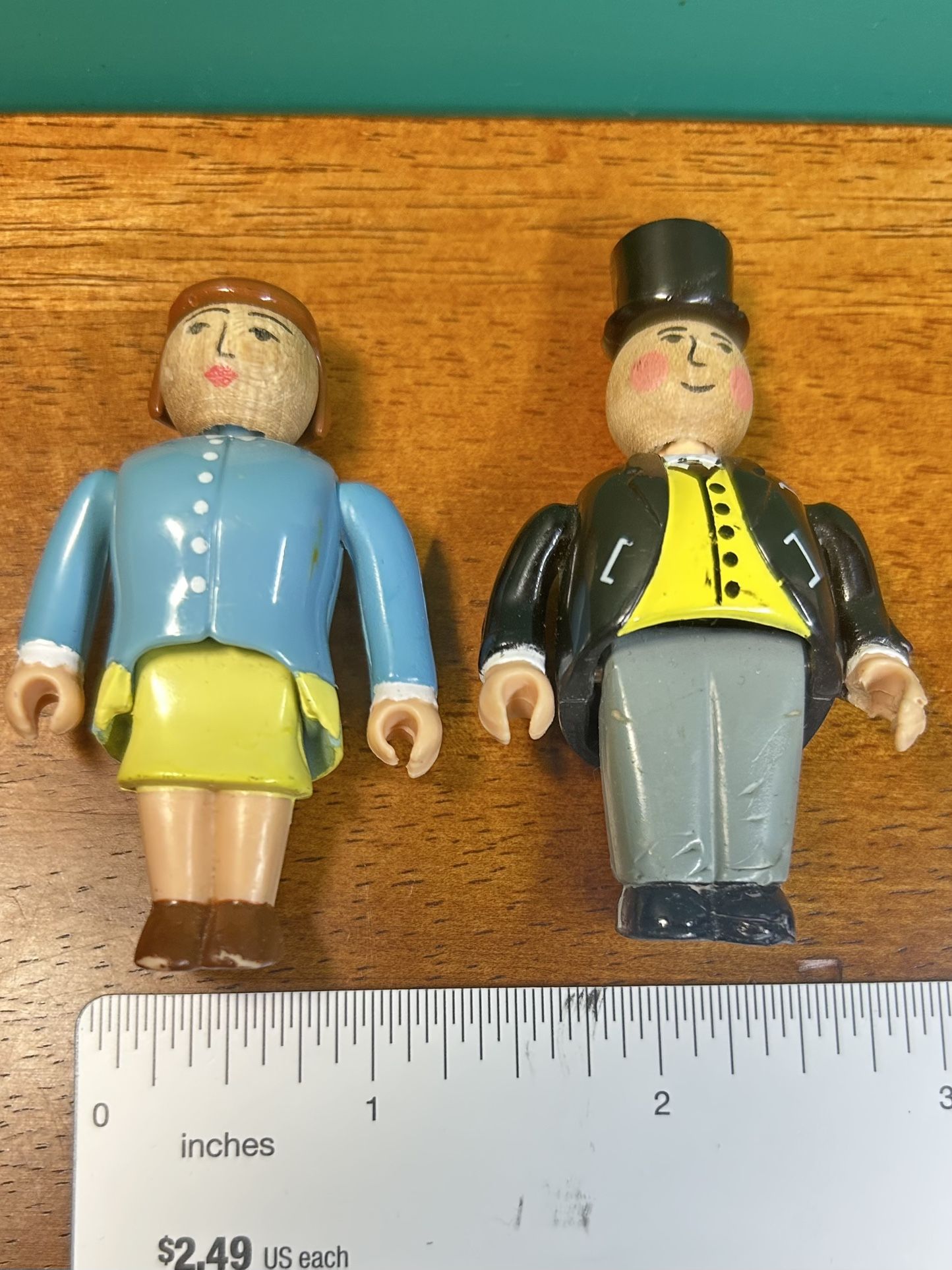 Thomas the train - SIR TOPHAM HATT and LADY HATT figures