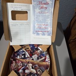 Mickey Mantle Hamilton Plate