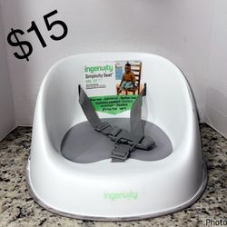 Ingenuity Simplicity Toddler Booster Seat - Gray