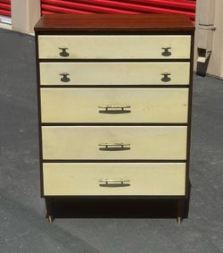 Vintage highboy dresser
