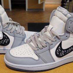 Air Jordan 1 Retro High 'Dior' Shoes Brand New 
