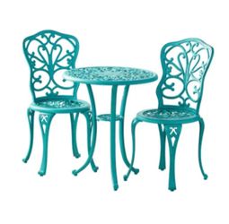 Pioneer woman garden bistro set