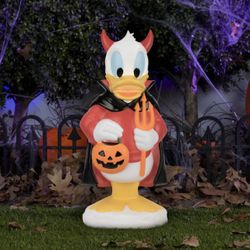 🎃👻 Evil Donald Duck Blow Mold 👻🎃