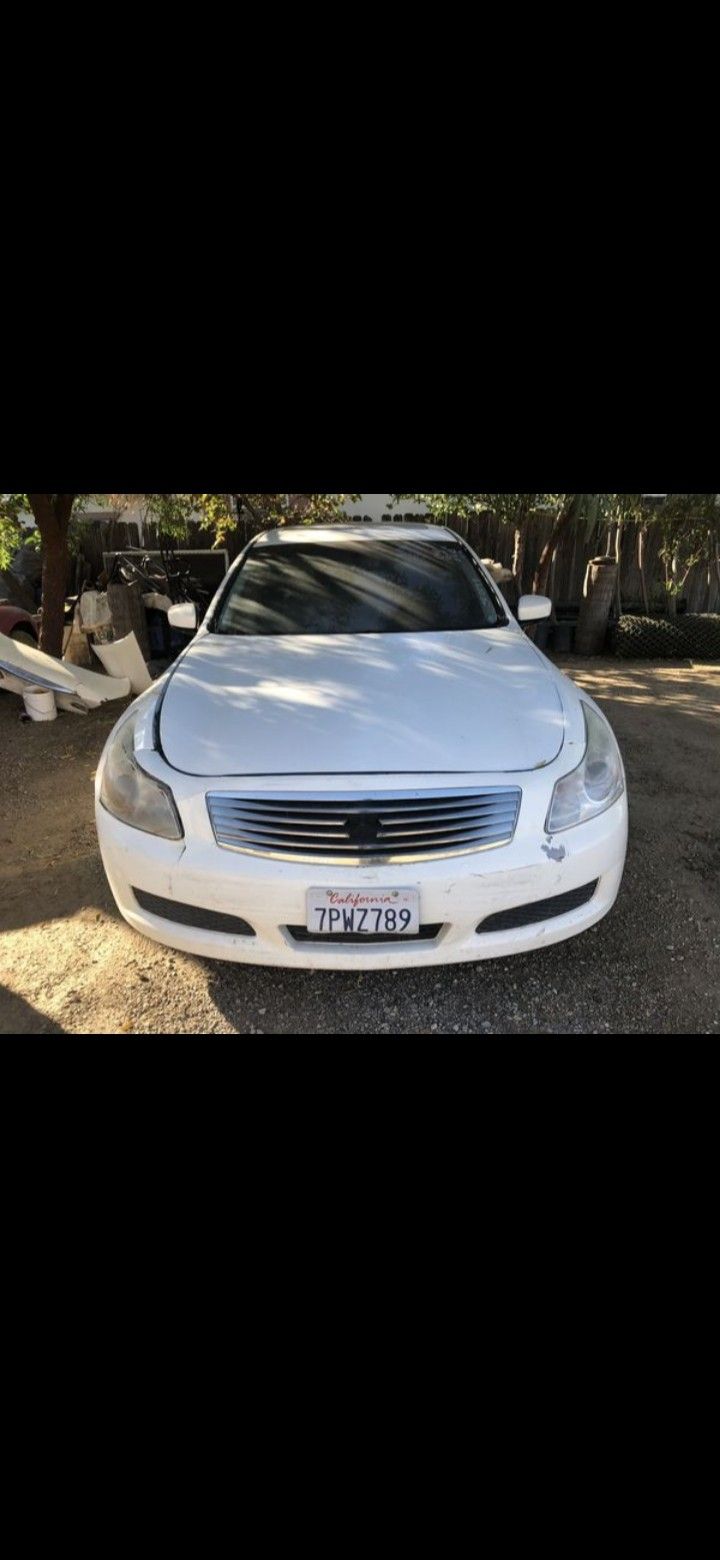 2009 Infiniti G37 parts partes