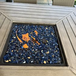 Firepit Patio Table