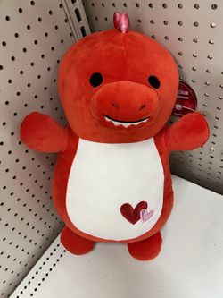 Squishmallow Duster 18” Hugmee Red Dino
