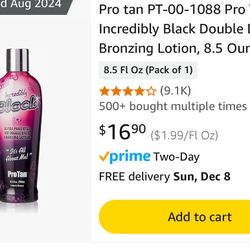 Tanning Lotion Never Used 