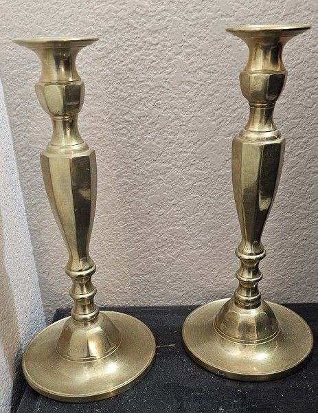 Brass Candle Stick Holders