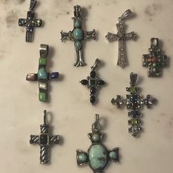 Vintage Cross Pendants (prices Listed)