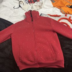 Red  Rhinestone Jacket