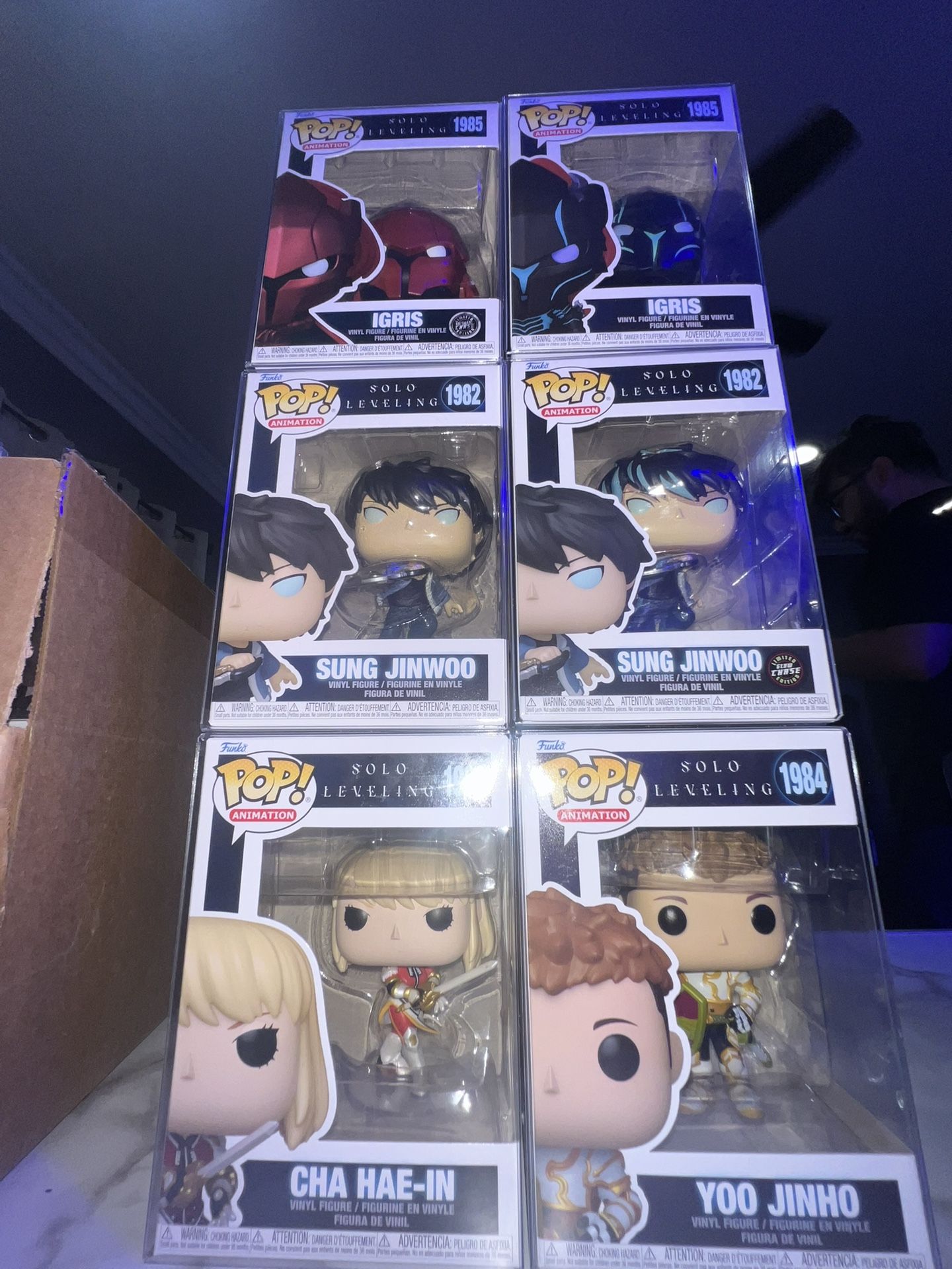 Solo Leveling Funko Pop Set 